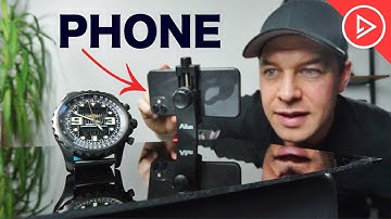 How To Shoot a WATCH Commercial With Your PHONE! BUDGET Filmmaking For Beginners