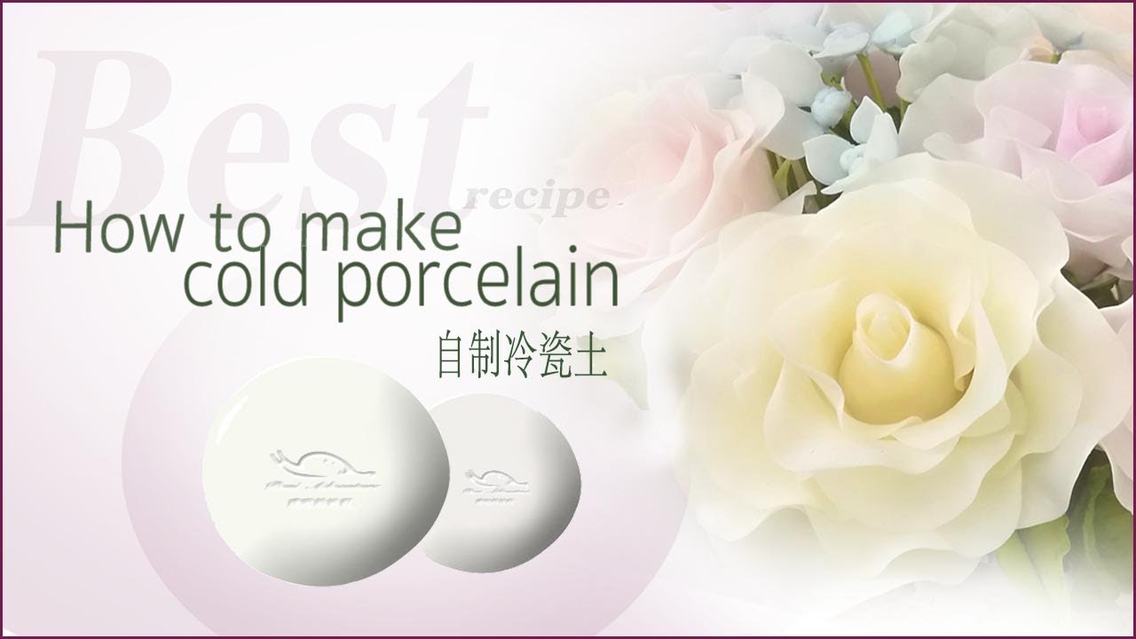 ☘️ 【diy手作粘土冷瓷保姆级教程】【Best tutorial - Homemade Clay/Cold Porcelain]】最好最安全的黏土/冷瓷及配方/中文详解