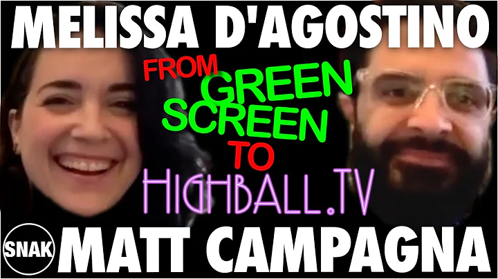 MELISSA D'AGOSTINO & MATT CAMPAGNA talk greenscree...