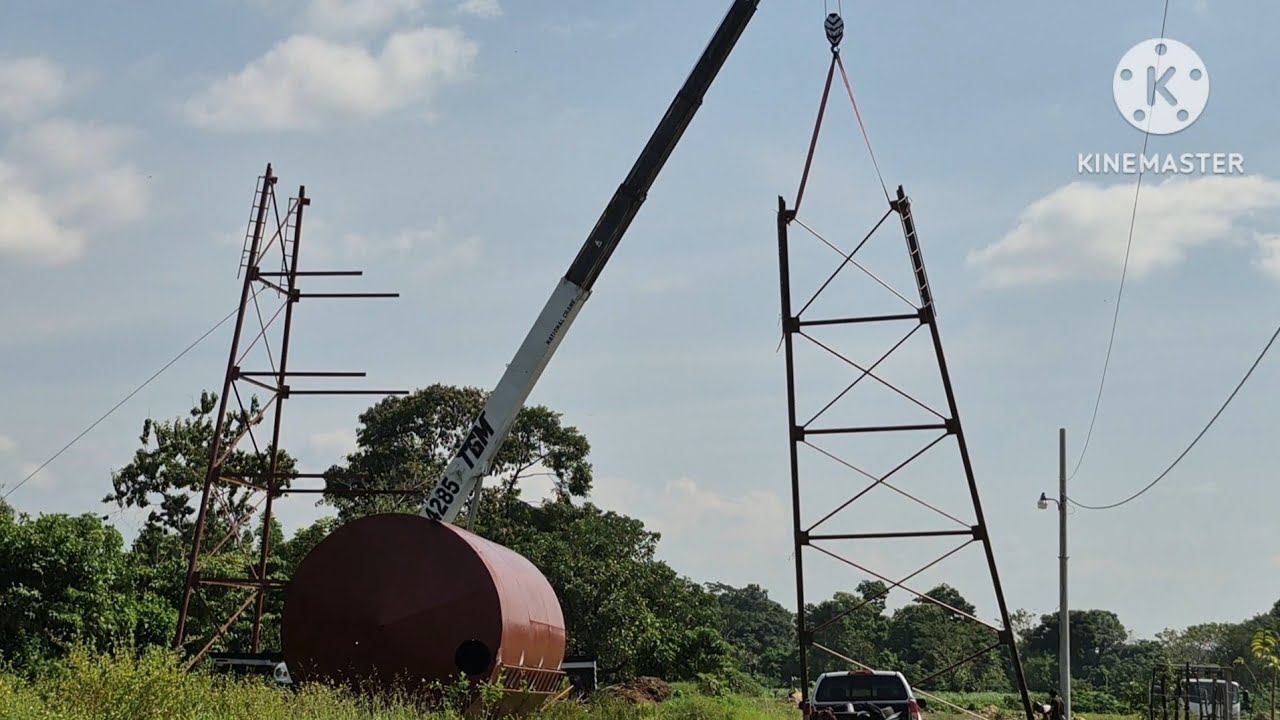 ASI se COLOCA el TANQUE de AGUA en una RECIDENCIA.