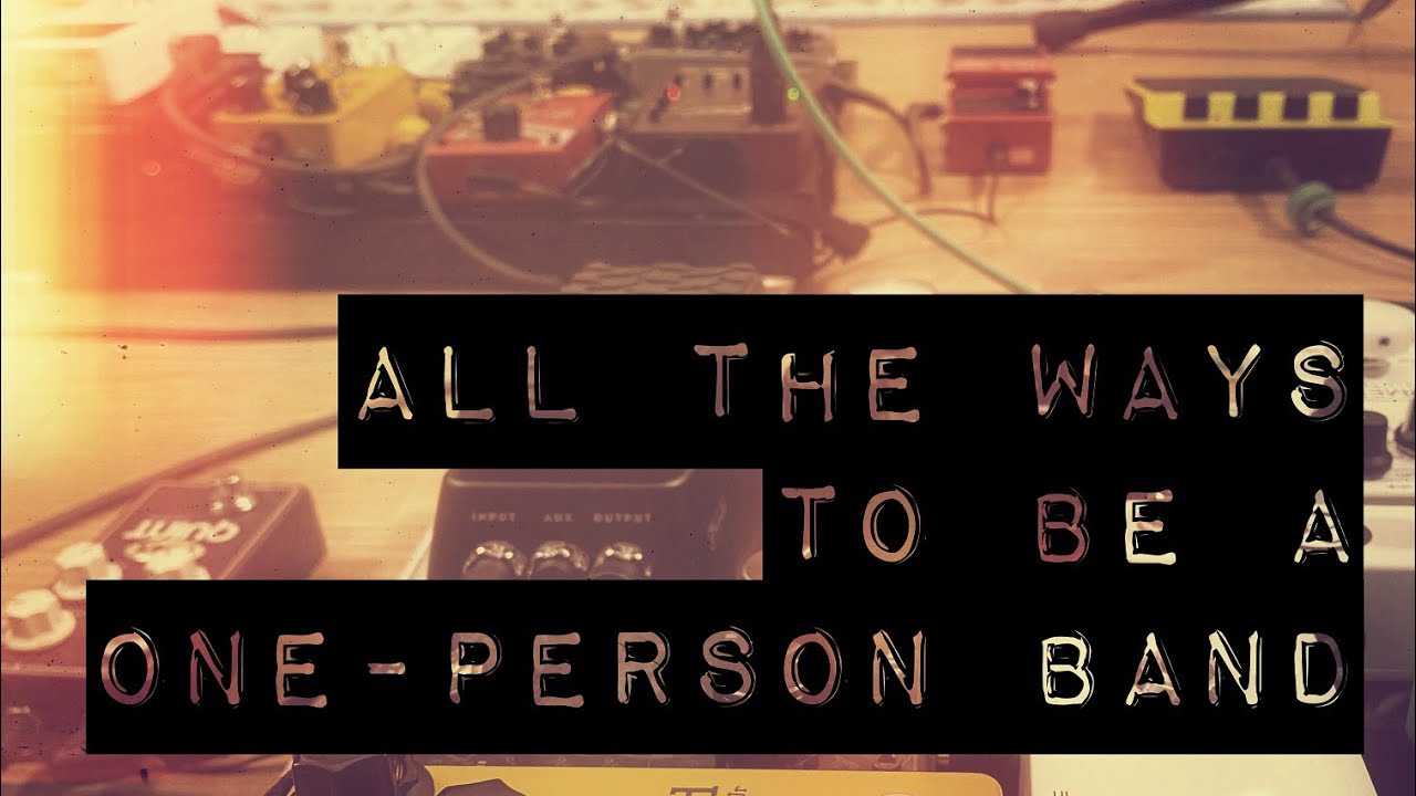 Все способы стать группой из одного человека