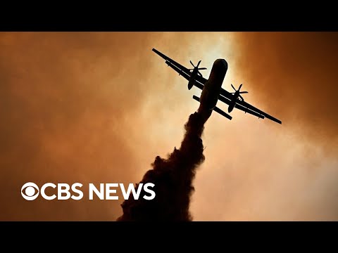 Massive wildfires rage in the West
