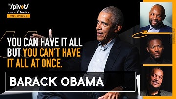 Barack Obama shares personal stories & experiences: Family, leadership, sports & marriage |The Pivot