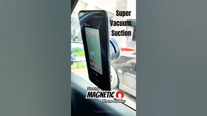 Hold a Phone With Super Magnetic Vacuum Suction Phone Holder #phoneholder #magnetic