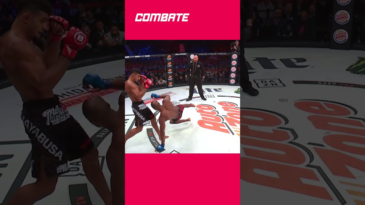 DOUGLAS LIMA NOCAUTEIA MICHAEL “VENOM” PAGE NO BELLATOR 221, HÁ CINCO ANOS | #shorts | Combate.globo