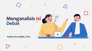 MENGANALISIS ISI DEBAT | VIDEO PEMBELAJARAN DARING