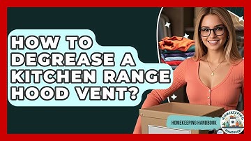 How To Degrease A Kitchen Range Hood Vent? - Homekeeping Handbook