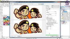 Membuat POSTER Open Recruitment  - Tutorial CorelDRAW X5 - Durasi: 15.19. 