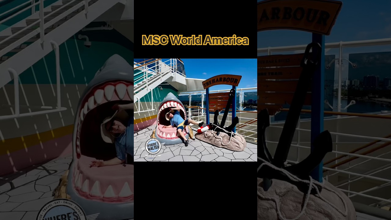 # #whereswaltertravel #msc #msccruises #mscworldamerica