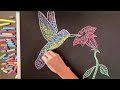 Let&#39;s Draw a Hummingbird ♫ 8 Hrs of Chalk Art &amp; Lullabies