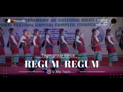 Tagin group danceRegum RegumSi Ane ponung teamSi Donyi 2022 Naharlagun