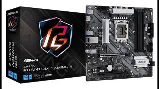 ASROCK Z690M Phantom Gaming 4 Supports 12th Gen Intel® Core™ Processors (LGA1700) Motherboard