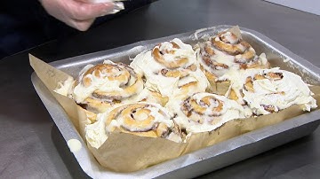 Deborah Norville Serves Up Cinnabon
