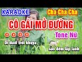 Cô Gái Mở Đường Karaoke Cha Cha Cha Tone Nữ | Beat Hay Dễ Hát | PVQ Karaoke