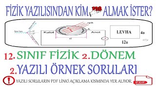 12 Sınıf Fizik 2 D..