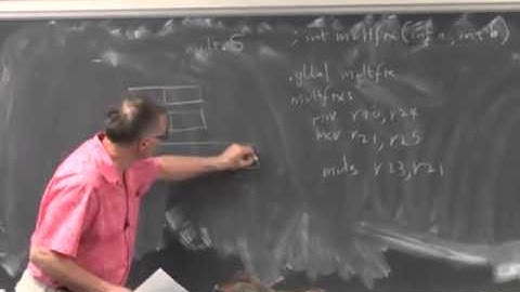 #34 -- Assembly language intro