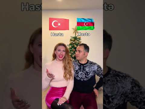Azerbaycan Türkçesi & Türkiye Türkçesi @imgoshka Hasta Olmak #shorts #azerbaycan