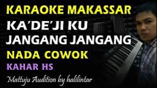 Karaoke Kaddeji Ku Jangang Jangang || Nada Cowok