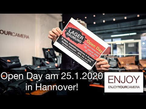 Open Day am 25.1.2020 in Hannover! B-Ware, Muster und Ausstellungsstücke radikal reduziert!