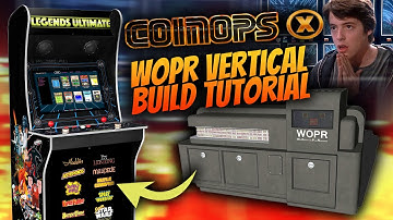 CoinOpsX WOPR Vertical Games Tutorial For ALL AtGames Legends Arcade Devices!