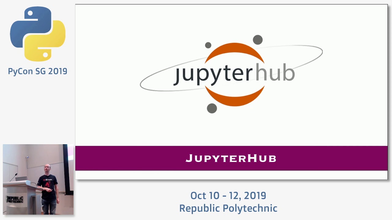 Image from Building an interactive training environment using JupyterHub - PyCon SG 2019