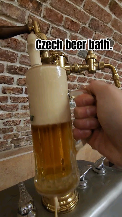 Traveled to Czech for a beer bath spa. Drink & bathe in beer. #asmr  #travel #asmr #spa #spaday