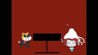 Scratch Cat marries Giga  (how to get a girlfriend)