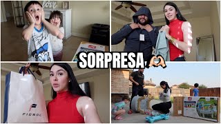 SORPRESA PARA LOS NIÑOS ⎪UNBOXING DE ROPA PARA MI ESPOSO DE FIOBOC ❤️