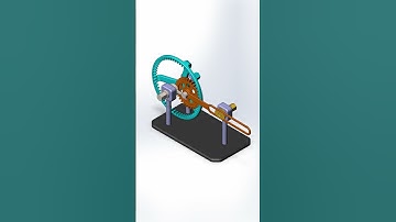 Planetary drive #mechanism #HowItWorks #Solidworks #STEM #CAD #SatisfyingVideo #Relaxing