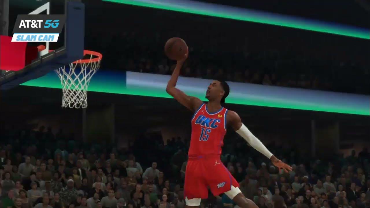NBA 2K22 DUNK CONTEST FREE THROW LINE DUNK!!! SURPRISING SCORE!!! YouTube