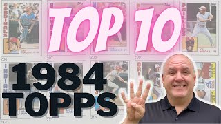 10 Best Cards From 1984 Topps Baseball