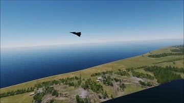 DCS: AJS37 Viggen Ground Attack RB-05A Air to Ground Missile Training Mission 8