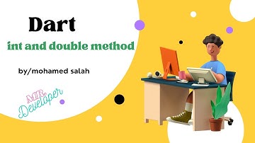 Dart  in Arabic # 08+ int and double method