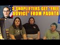 Pullman Officer Padrta Dishes Out Free Advice to 3 Shoplifters