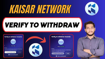 Kaisar Network Wallet Connect Verify To Withdraw Rewards - Kaisar Airdrop