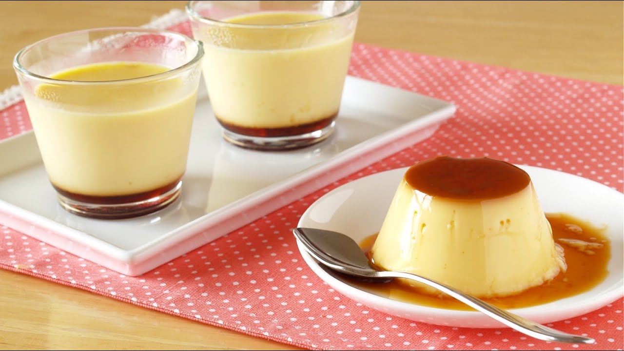 How to Make Japanese Purin (Custard Pudding / Crème Caramel Recipe)   OCHIKERON