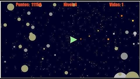 Juego tipo Asteroides en JavaScript | Canvas (Parte 2) [Disparo]