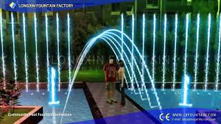 Small Music Dancing Fountain 3D Animation Design--Longxin Fountain Supply