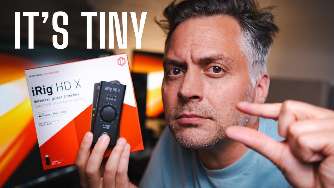 iRig HD X - the smallest, lightest backup rig in the world?