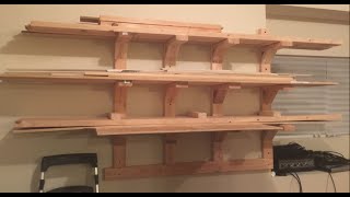 DIY Lumber Rack (easy) DIY Lumber Rack, Takes about an hour or two. Made from all 2 x 4 construction. Enjoy!