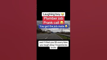 Plumber job Prank call 😂 #prankcall #plumber #job #guido #funny