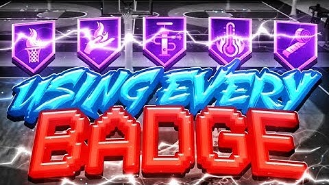 I used EVERY badge in NBA 2K20 at one time and this happened... DEMI-GOD GLITCH?!