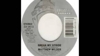 Video thumbnail of "Matthew Wilder - Break My Stride (1983)"