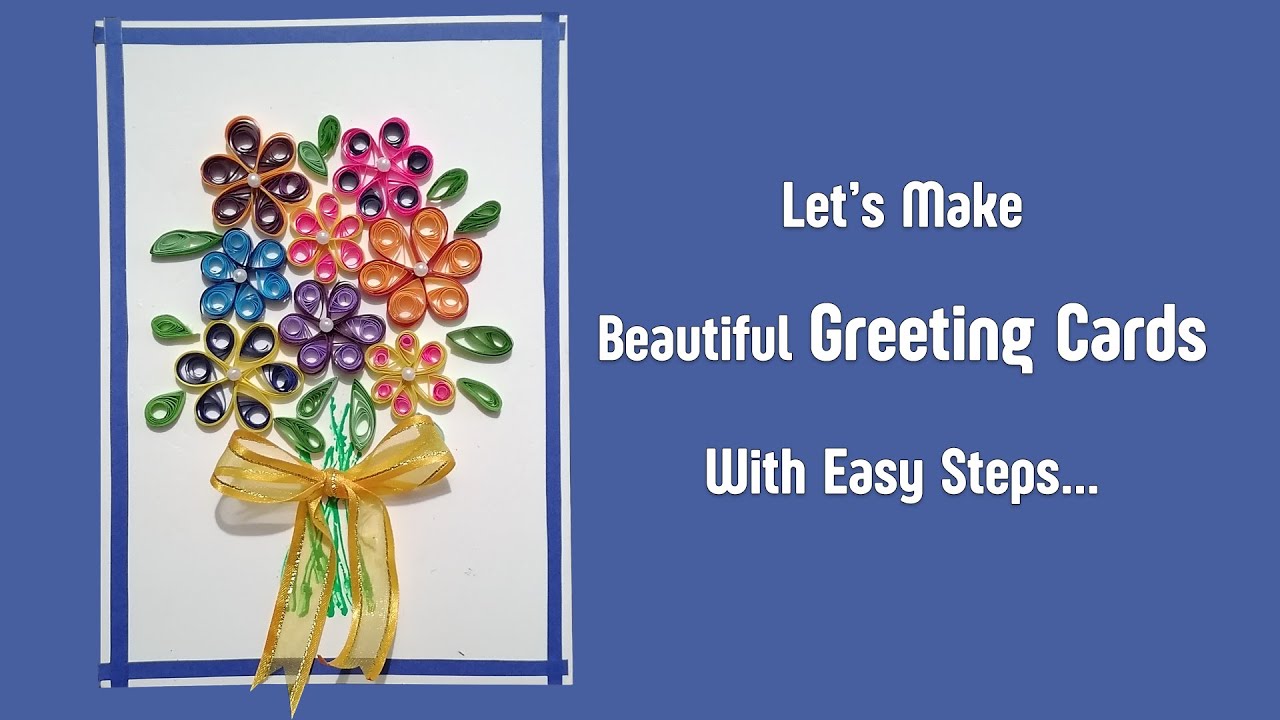 DIY Greeting Card: Easy Handmade Card Ideas #DIYGreetingCard # ...