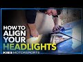 How to AIM, ADJUST, and ALIGN any Headlights (F30 BMW, Subaru, Honda, Toyota..)