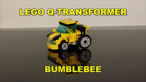 Lego Transformers Bumblebee Q Transformer By BX Brix