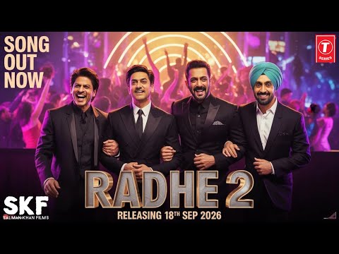 Radhe 2 Grand Wedding Anthem Salman Khan Aamir Khan SRK Diljit Dosanjh Bollywood Mega Hit 
