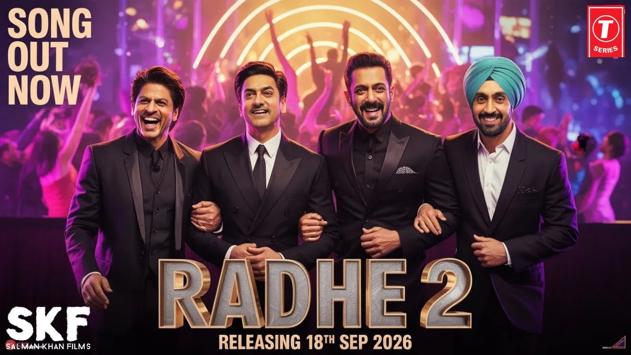 Radhe 2 Grand Wedding Anthem | Salman Khan, Aamir Khan, SRK, Diljit Dosanjh | Bollywood Mega Hit