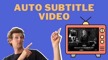 How to Automatically Add Subtitles & Captions to a Video - Tutorial