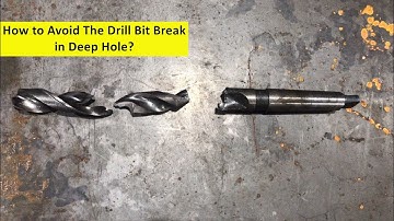 How to Avoid The Drill Bit Break in Deep Hole？
